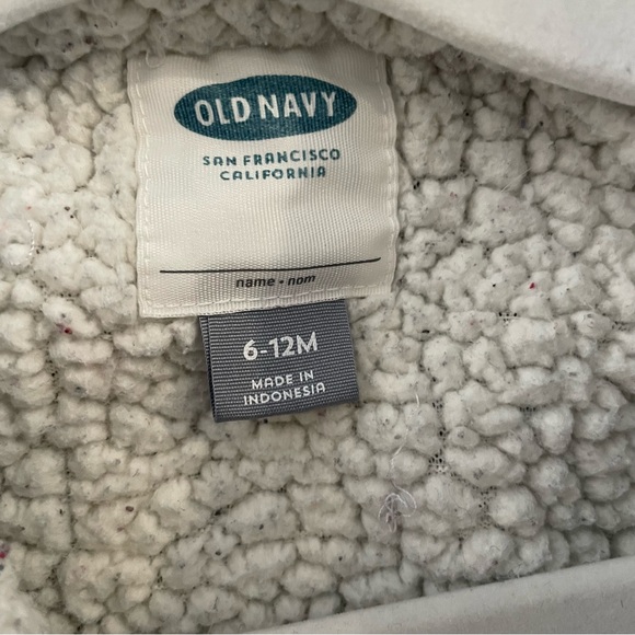 Old Navy Lined Plaid Jacket 6-12mo - Picture 6 of 6